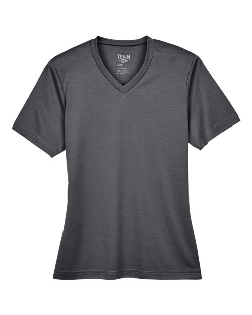Women's Sonic Heather Performance T-Shirt - Dark Grey Heather Front
