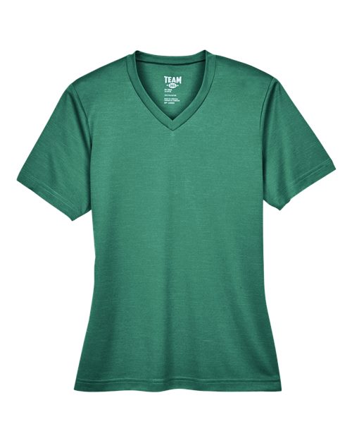 Women's Sonic Heather Performance T-Shirt - Sport Forest Heather Front