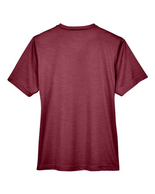 Women's Sonic Heather Performance T-Shirt - Sport Maroon Heather Back