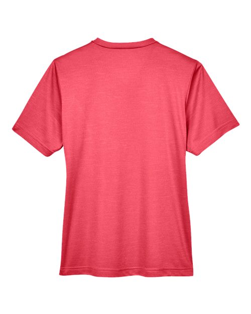 Women's Sonic Heather Performance T-Shirt - Sport Red Heather Back