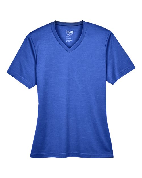 Women's Sonic Heather Performance T-Shirt - Sport Royal Heather Front