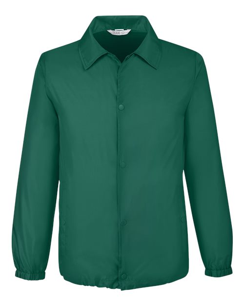 Unisex Zone Protect Coaches Jacket - Sport Forest Front