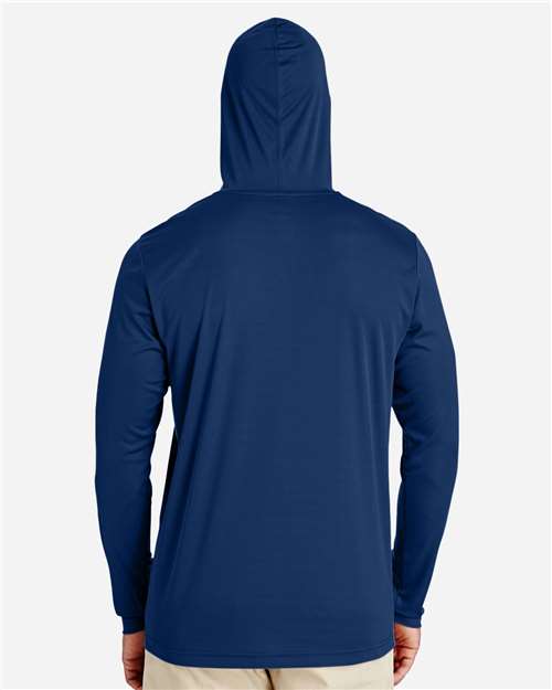 Men's Zone Performance Hooded T-Shirt - Sport Dark Navy Back