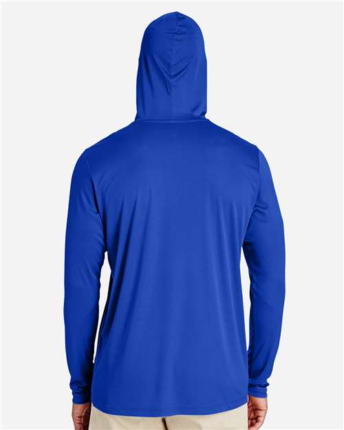 Men's Zone Performance Hooded T-Shirt - Sport Royal Back