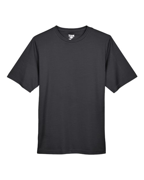 Men's Sonic Heather Performance T-Shirt - Black Heather Front