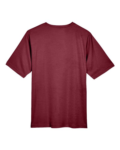 Men's Sonic Heather Performance T-Shirt - Sport Maroon Heather Back