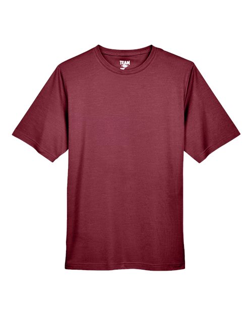 Men's Sonic Heather Performance T-Shirt - Sport Maroon Heather Front