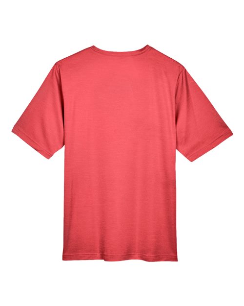 Men's Sonic Heather Performance T-Shirt - Sport Red Heather Back