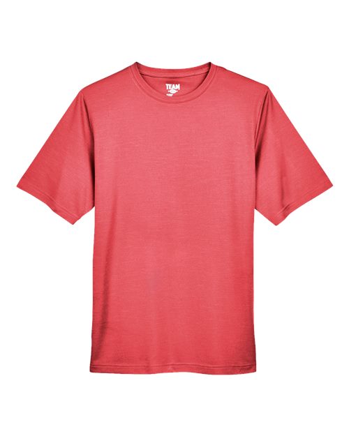 Men's Sonic Heather Performance T-Shirt - Sport Red Heather Front