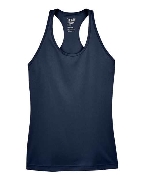 Women's Zone Performance Racerback Tank - Sport Dark Navy Front