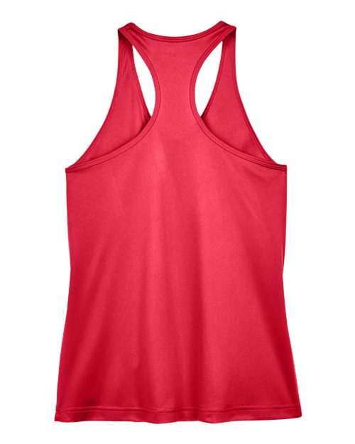 Women's Zone Performance Racerback Tank - Sport Red Back