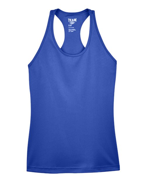 Women's Zone Performance Racerback Tank - Sport Royal Front