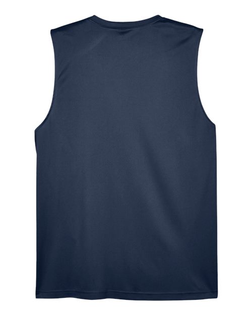 Men's Zone Performance Muscle T-Shirt - Sport Dark Navy Back