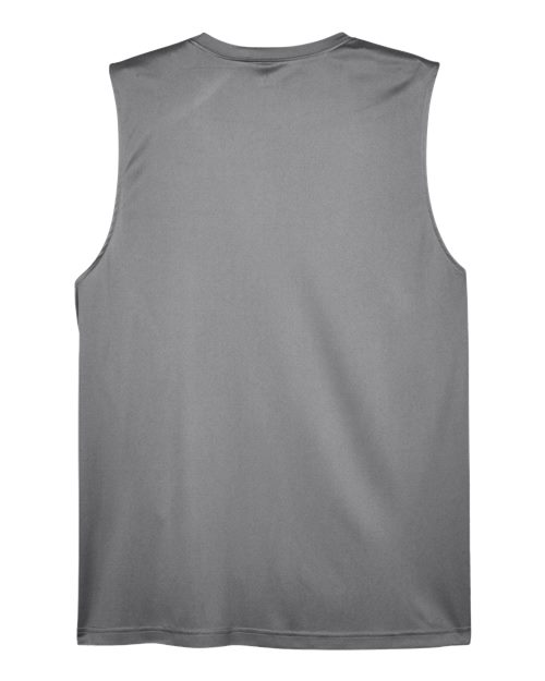 Men's Zone Performance Muscle T-Shirt - Sport Graphite Back