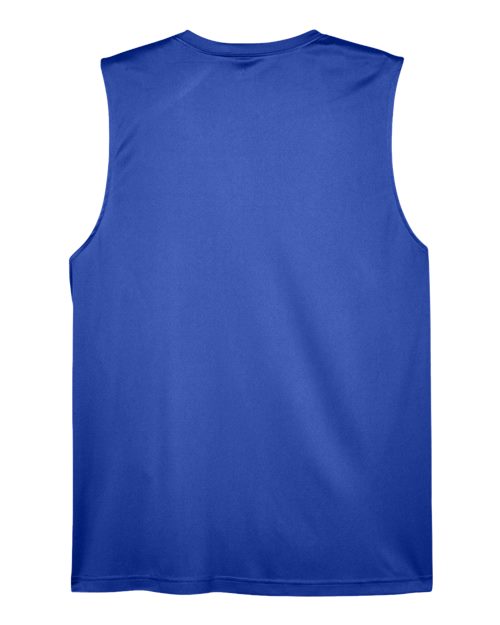 Men's Zone Performance Muscle T-Shirt - Sport Royal Back