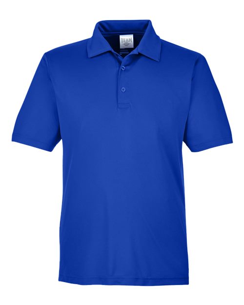 Men's Zone Performance Polo - Sport Royal Front