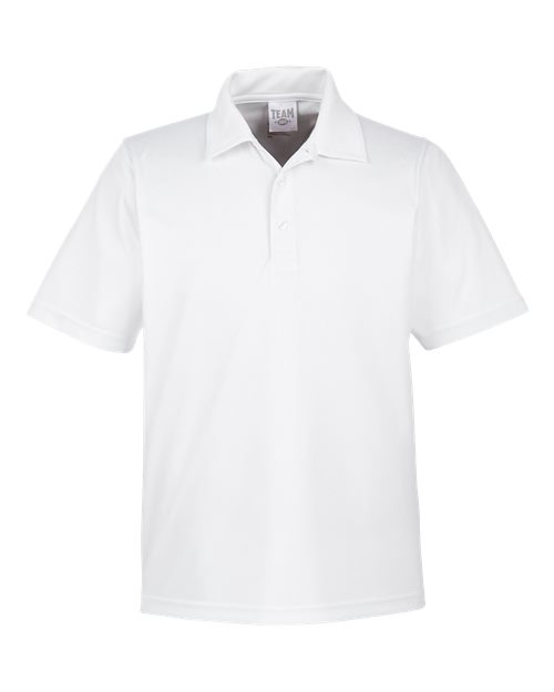 Men's Zone Performance Polo - White Front