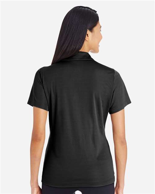 Women's Zone Performance Polo - Black Back