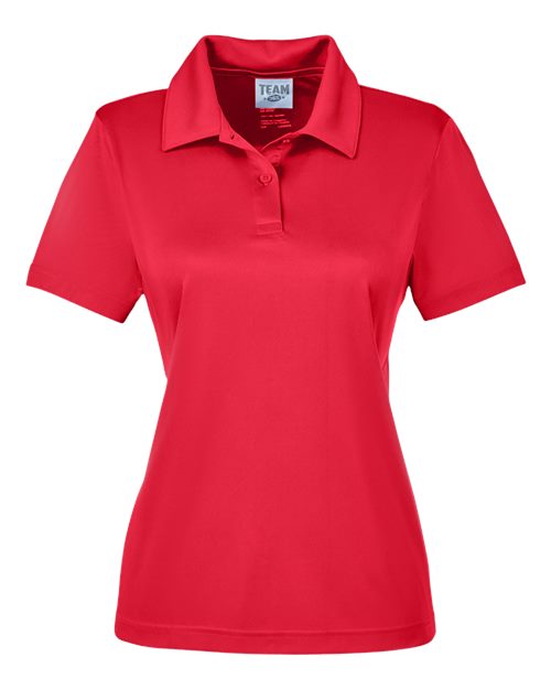 Women's Zone Performance Polo - Sport Red Front