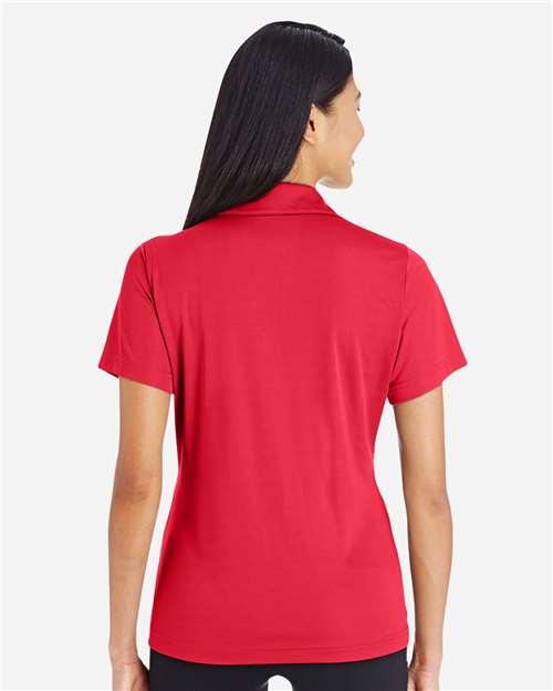 Women's Zone Performance Polo - Sport Red Back