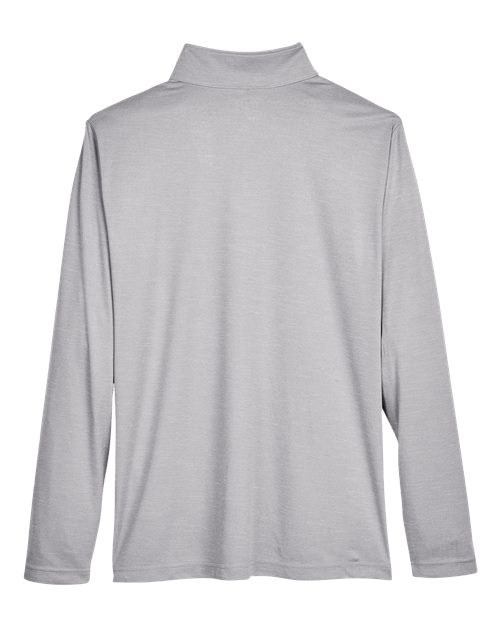 Men's Zone Sonic Heather Performance Quarter-Zip Pullover - Athletic Heather Back