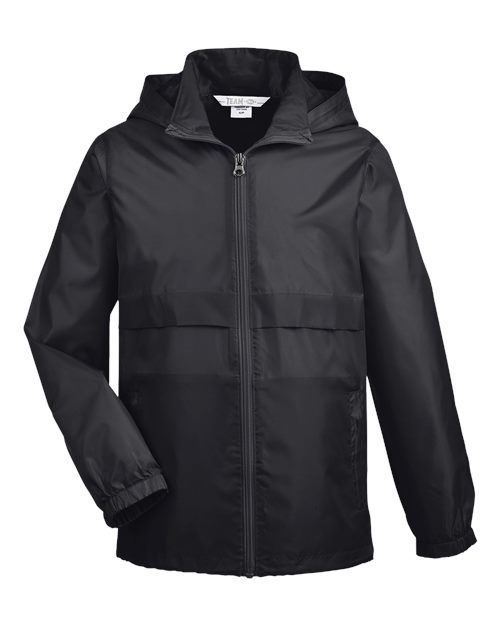 Youth Zone Protect Lightweight Jacket - Black Front