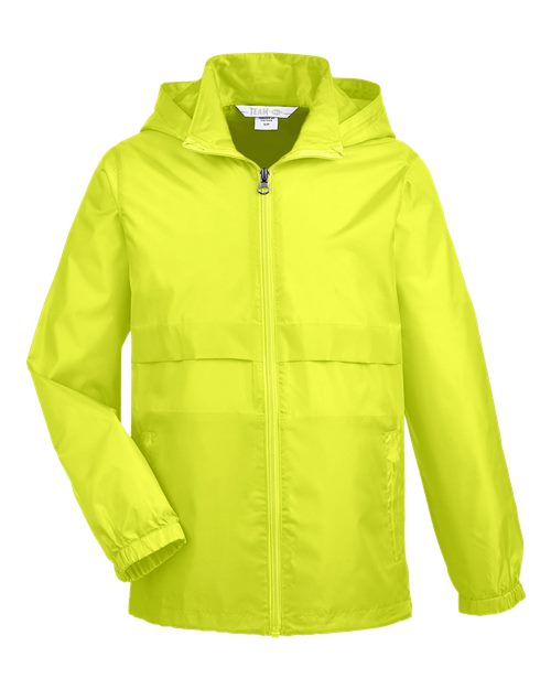 Youth Zone Protect Lightweight Jacket - Safety Yellow Front
