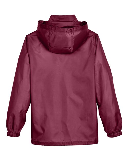 Youth Zone Protect Lightweight Jacket - Sport Maroon Back