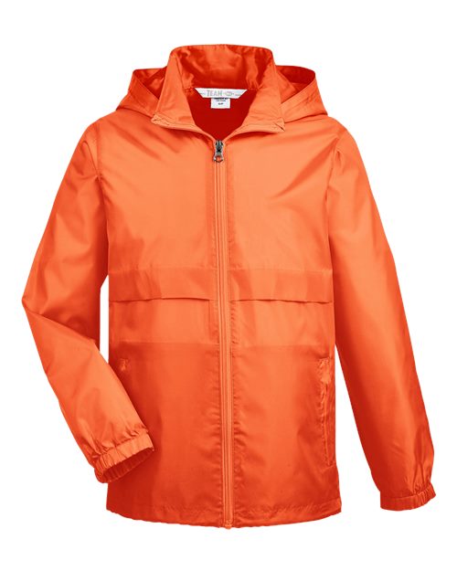 Youth Zone Protect Lightweight Jacket - Sport Orange Front