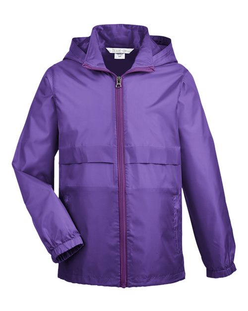 Youth Zone Protect Lightweight Jacket - Sport Purple Front