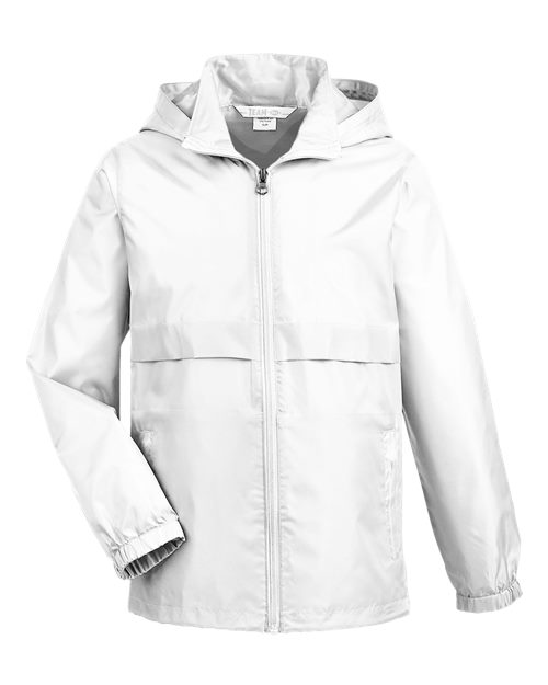 Youth Zone Protect Lightweight Jacket - White Front