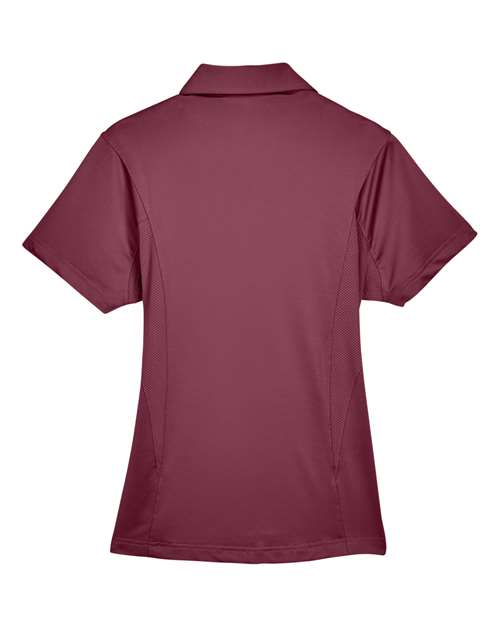 Women's Charger Performance Polo - Sport Maroon Back