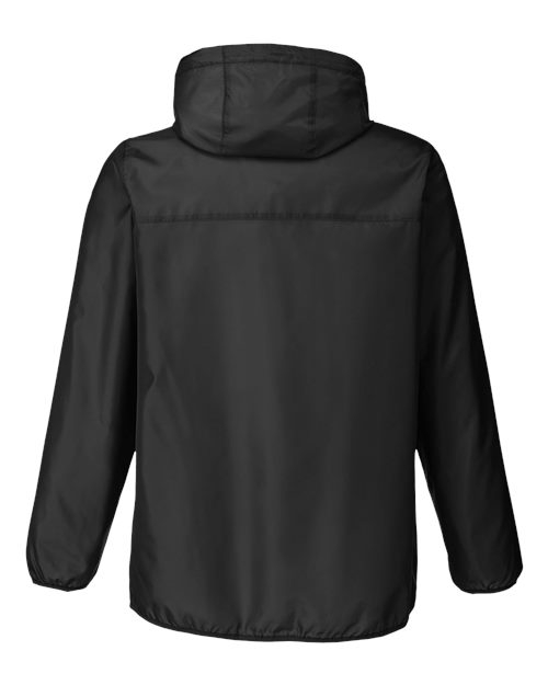 Unisex Zone Protect Packable Anorak Jacket - Black Back