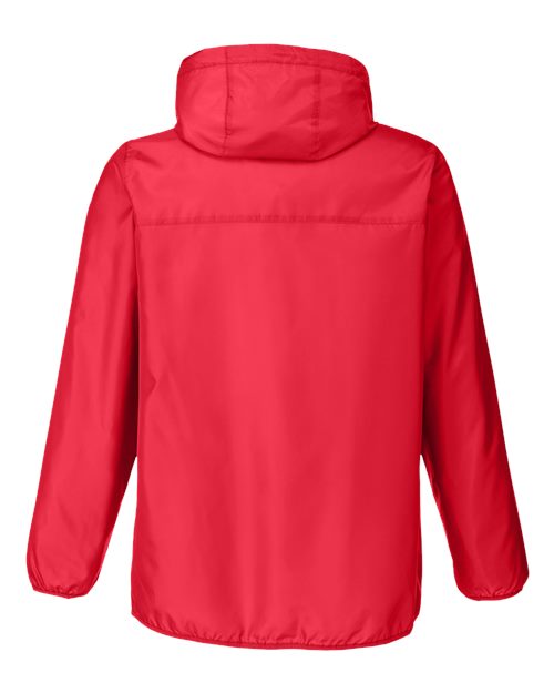 Unisex Zone Protect Packable Anorak Jacket - Sport Red Back