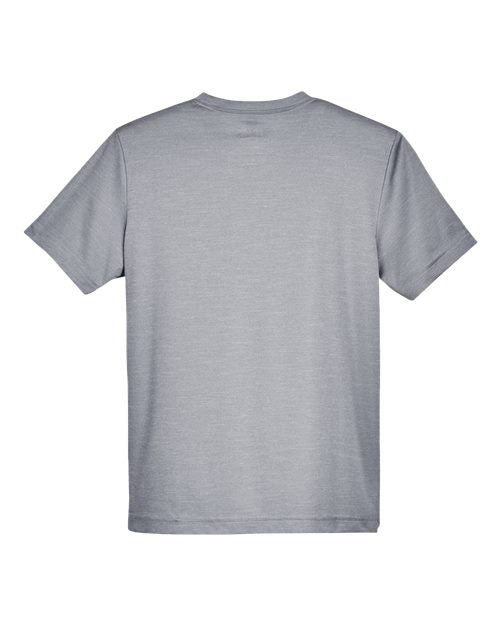 Team 365 Youth Sonic Heather Performance T-Shirt - Back