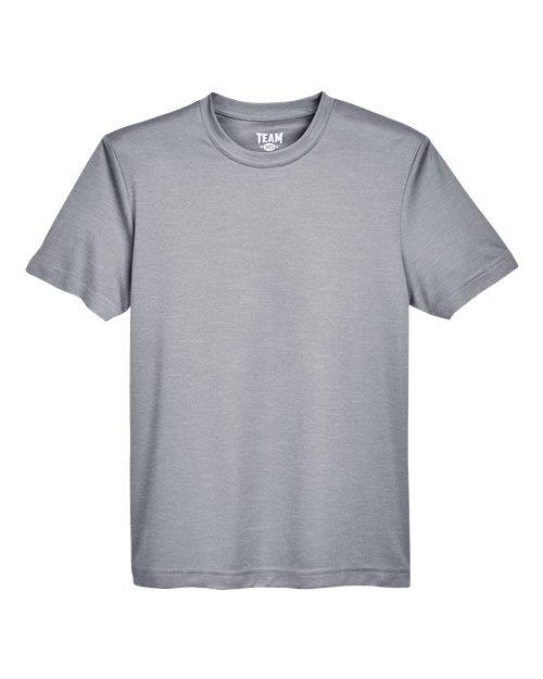 Youth Sonic Heather Performance T-Shirt - Athletic Heather Front