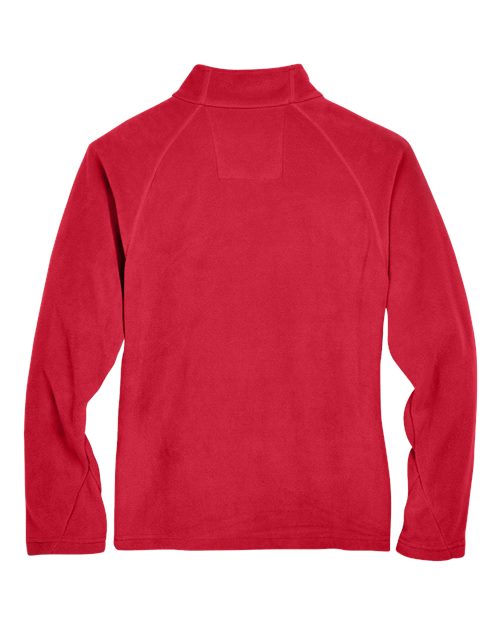 Youth Campus Microfleece Jacket - Sport Red Back