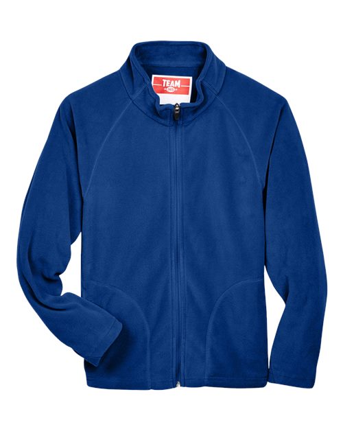 Youth Campus Microfleece Jacket - Sport Royal Front