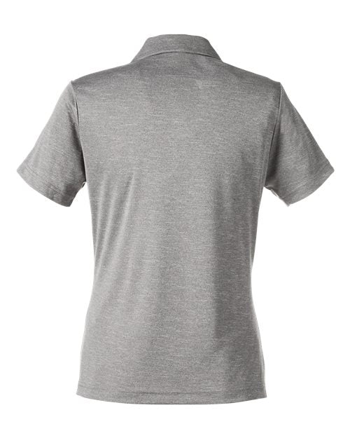 Women's Zone Sonic Heather Performance Polo - Athletic Heather Back