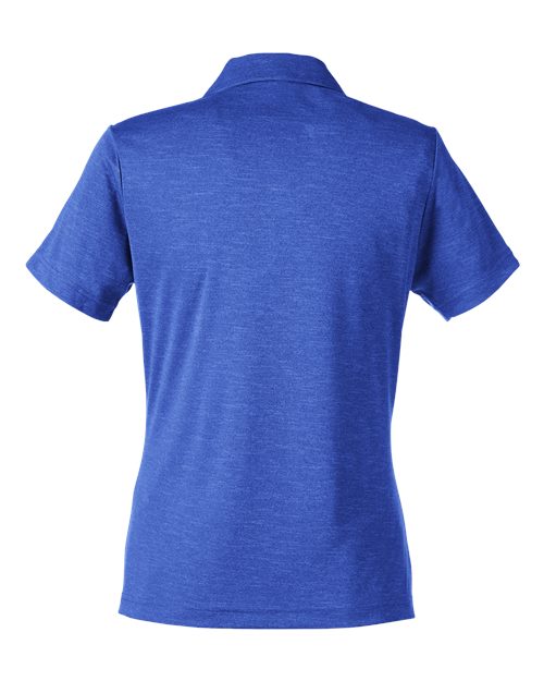 Women's Zone Sonic Heather Performance Polo - Sport Royal Heather Back