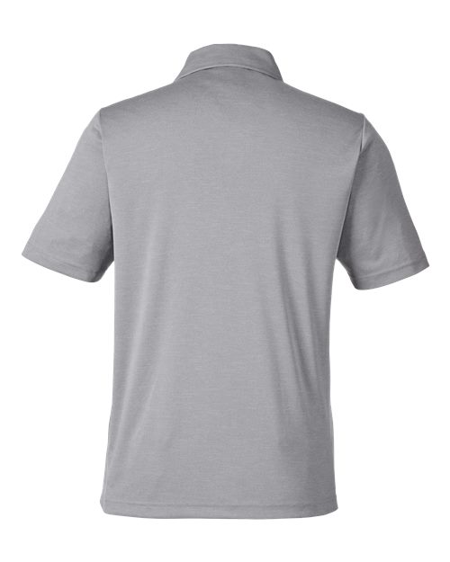 Men's Zone Sonic Heather Performance Polo - Athletic Heather Back