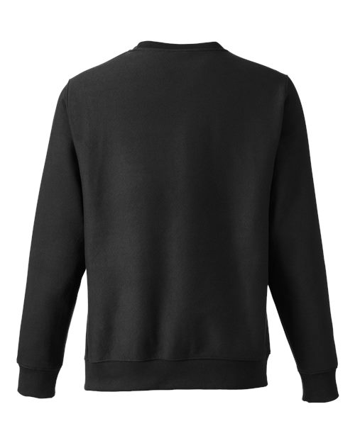 Unisex Zone HydroSport™ Heavyweight Crewneck Sweatshirt - Black Back
