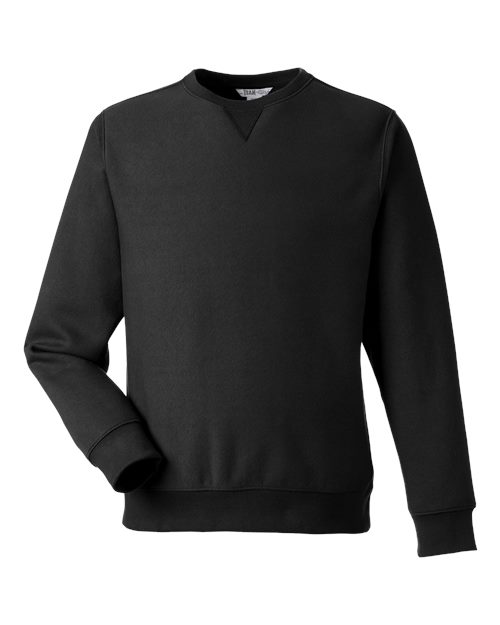 Unisex Zone HydroSport™ Heavyweight Crewneck Sweatshirt - Black Front