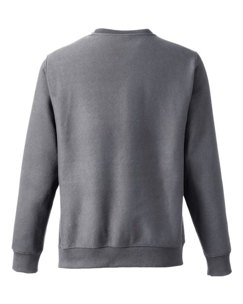 Unisex Zone HydroSport™ Heavyweight Crewneck Sweatshirt - Dark Grey Heather Back