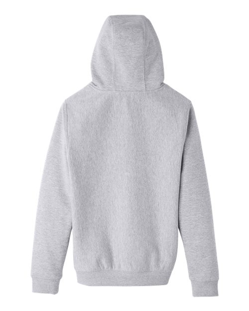 Youth Zone HydroSport™ Heavyweight Hooded Sweatshirt - Athletic Heather Back
