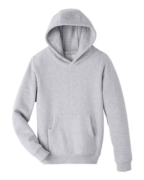 Youth Zone HydroSport™ Heavyweight Hooded Sweatshirt - Athletic Heather Front