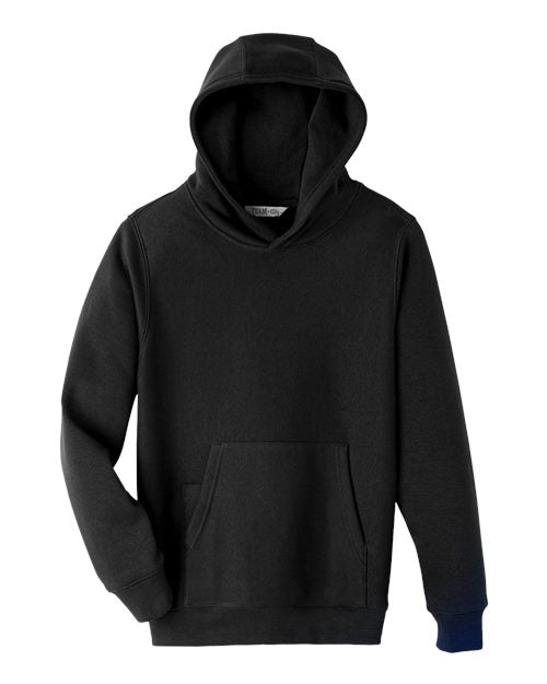 Youth Zone HydroSport™ Heavyweight Hooded Sweatshirt - Black Front