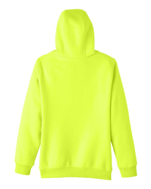 Youth Zone HydroSport™ Heavyweight Hooded Sweatshirt - Safety Yellow Back