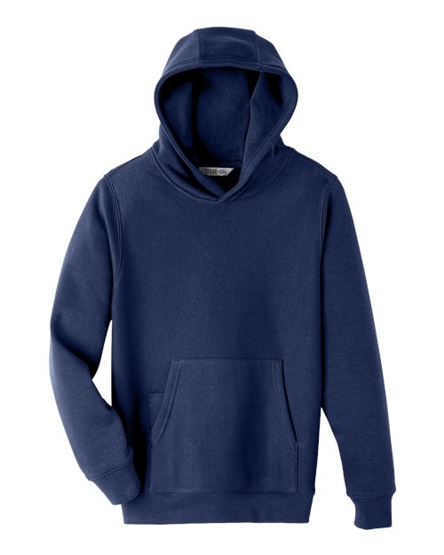 Youth Zone HydroSport™ Heavyweight Hooded Sweatshirt - Sport Dark Navy Front