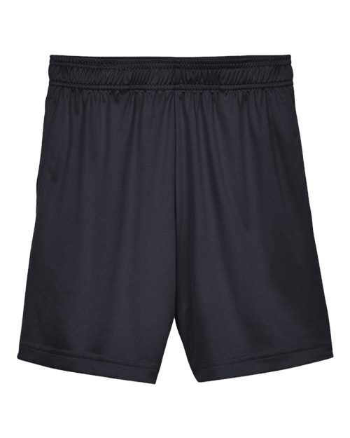 Youth Zone Performance Shorts - Black Front